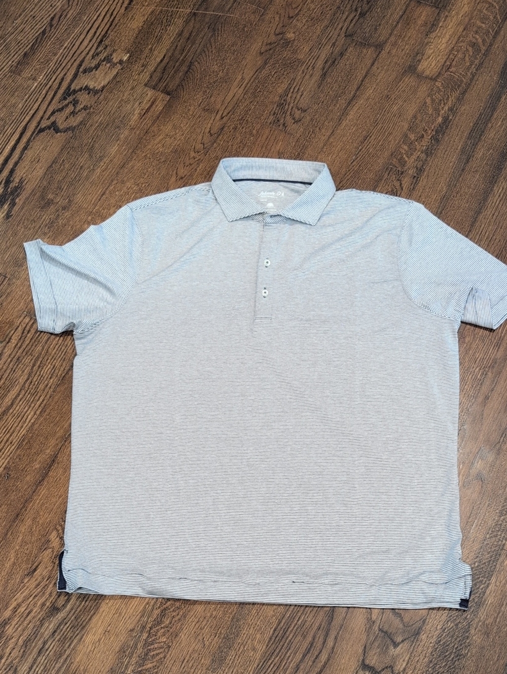 Read Description! Johnny-o Men's Navy/White Polo Shirt - Classic Short Sleeve